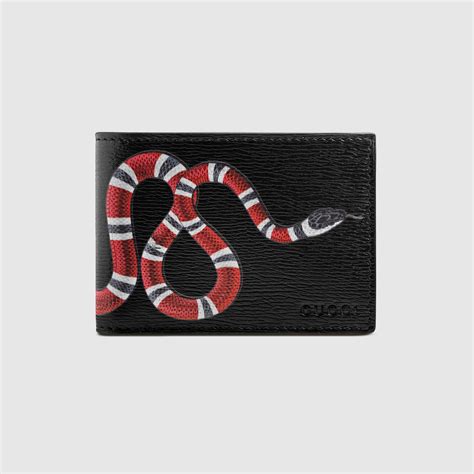 gucci chain wallet mens|gucci snake wallet men's.